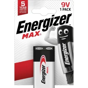 Batteri ENERGIZER Alk Max 9V