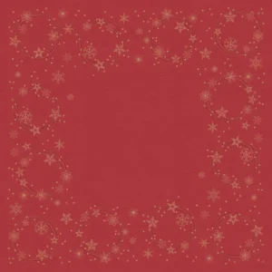 Duk DUNICEL 84x84cm Star Shine Rød(20)