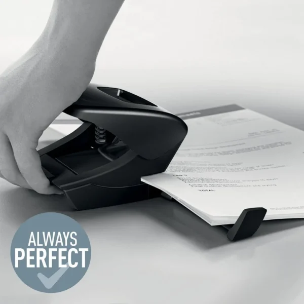 Hullemaskin LEITZ Recycle 2h/30 ark sort