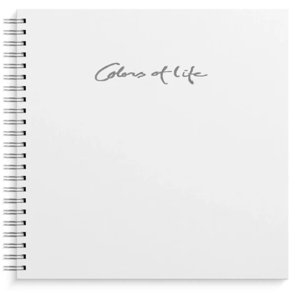 Fotoalbum BURDE 30x30cm Col of life hvit