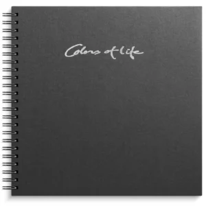 Fotoalbum BURDE 30x30cm Col of life sort