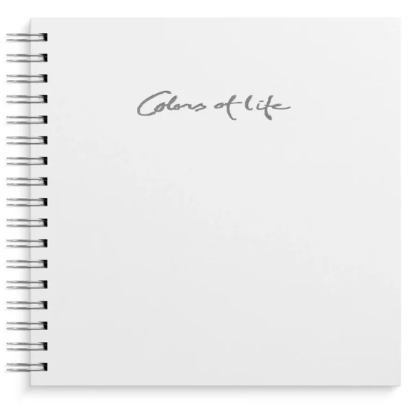 Fotoalbum BURDE 24x23cm Col of life hvit