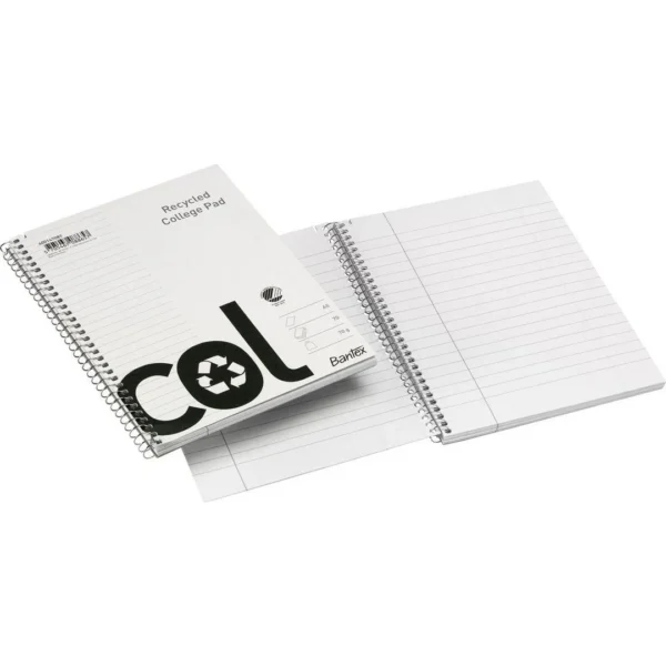 Spiralhefte BANTEX resir A5 140s 70g lin