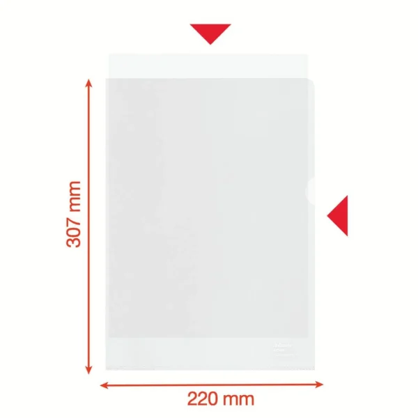 Plastomslag ESSELTE recycl A4 100my(100)
