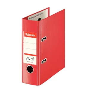 Brevordner ESSELTE No1 A5 75mm sk. rød