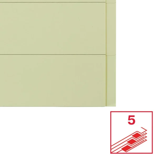 Skilleblad ESSELTE A4 5-delt manilla