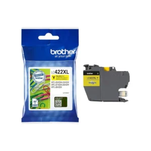 Blekk BROTHER XL LC422XLY Gul