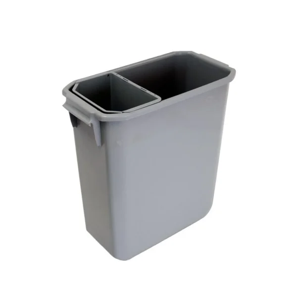 Avfallsbeholder HYKAB innsats 9L grå