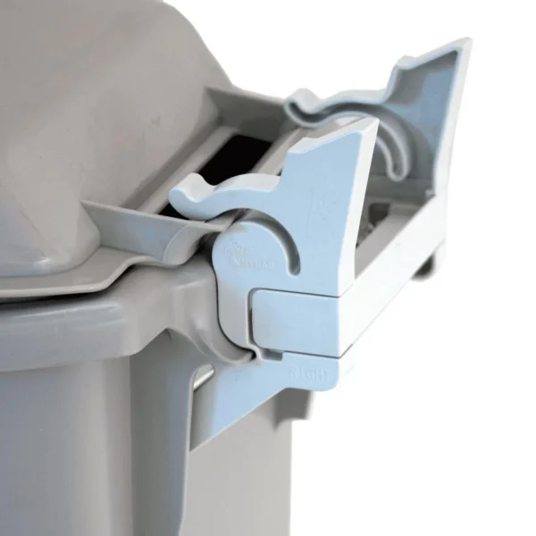 Hengsel HYKAB for Patricia lokk 60L grå