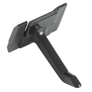 Plastkrok RØROS for al.skinne sort (3)