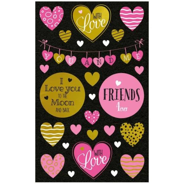 Etikett AVERY dekor kjærlighet