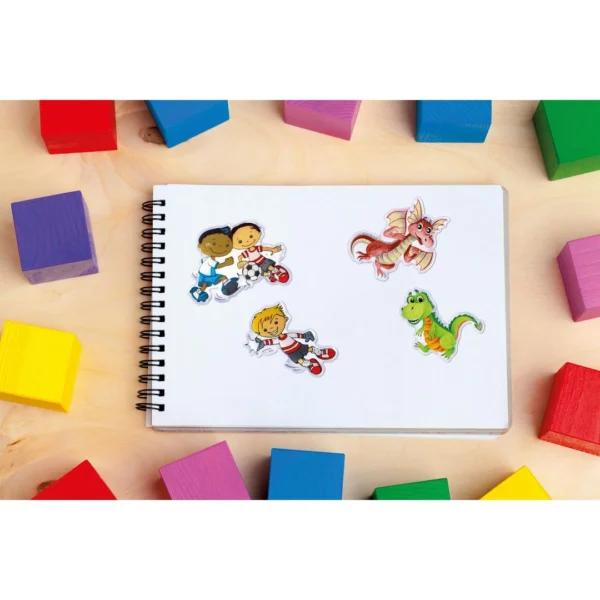 Etikett AVERY dekor dinosaurer