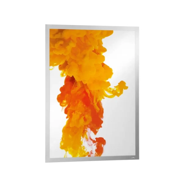 Ramme DURAFRAME A1 magnet selvkle sølv