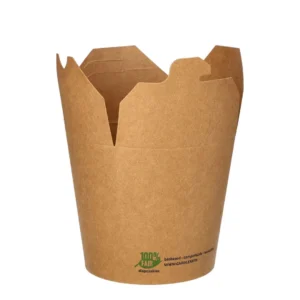 Takeawayboks PURE papp foldet 760ml (25)
