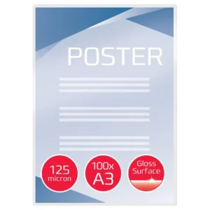 Lamineringslomme GBC A3 125my (100)