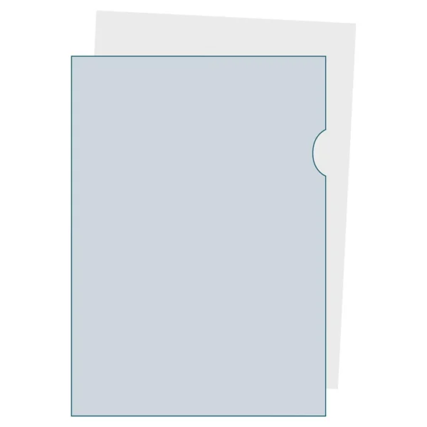 Plastomslag EXACOMPTA A4 120my klar(100)