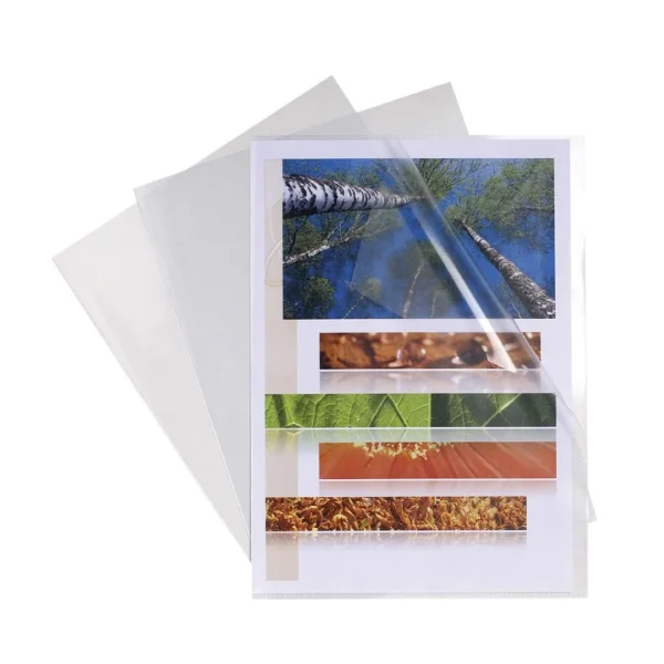 Plastomslag EXACOMPTA A4 L åpning (10)