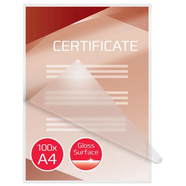 Lamineringslomme GBC A4 75my (100)