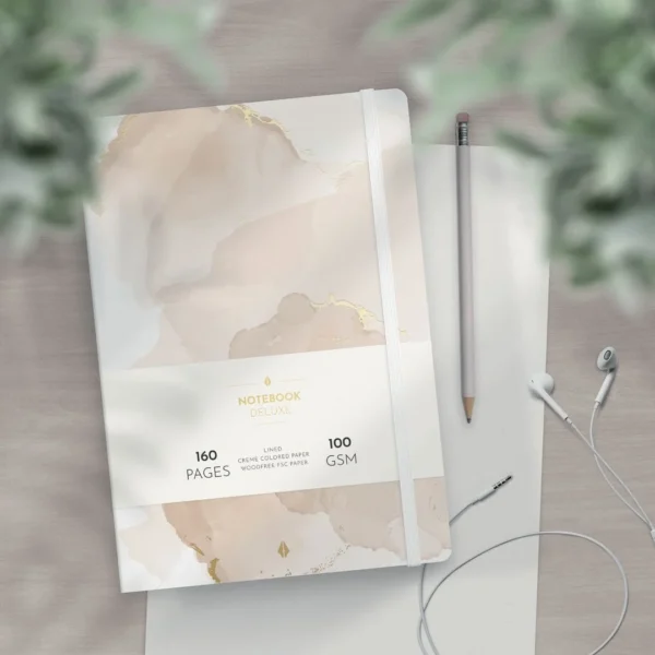 Notatbok BURDE Deluxe B5 marble