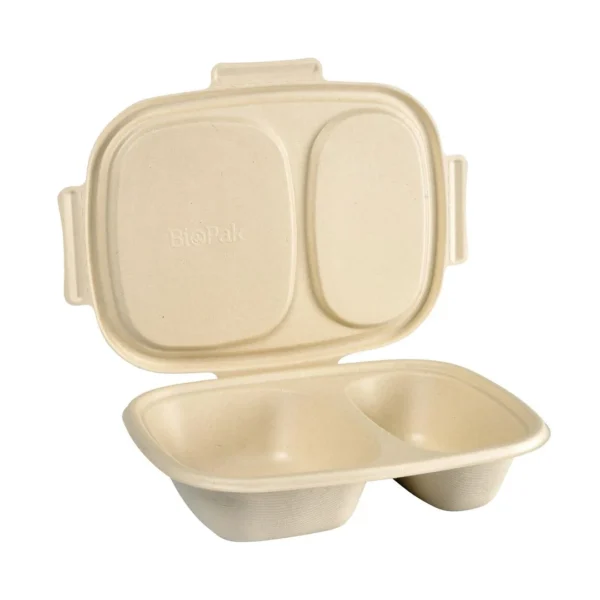 Varmmatboks DUNI 900ml 2R bagasse (50)