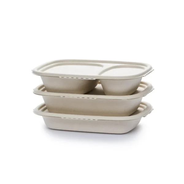 Varmmatboks DUNI 900ml 2R bagasse (50)