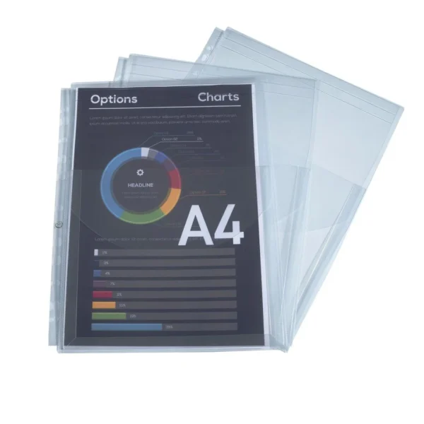 Plastlomme EXACOMPTA A4 ekspan topp (10)