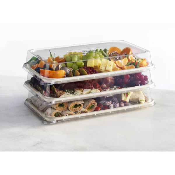 Lokk til fat DUNI 46x30cm rpet klar (45)