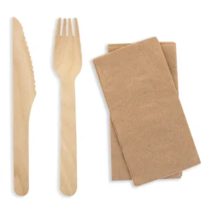 Bestikkpose tre kniv gaffel serv. (250)