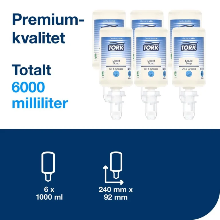 Håndsåpe TORK industri u/parfyme S4 1L - Bilde 7