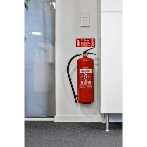 Brannslukker NEXA pulver 43A 233B