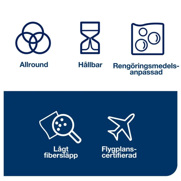 Klut TORK allbruk W4 hvit (90)