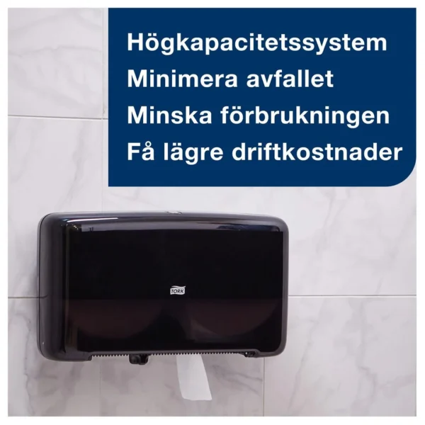 Dispenser TORK Twin mini jumbo T2 sort