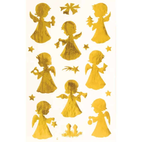 Etikett AVERY dekor engler (2)