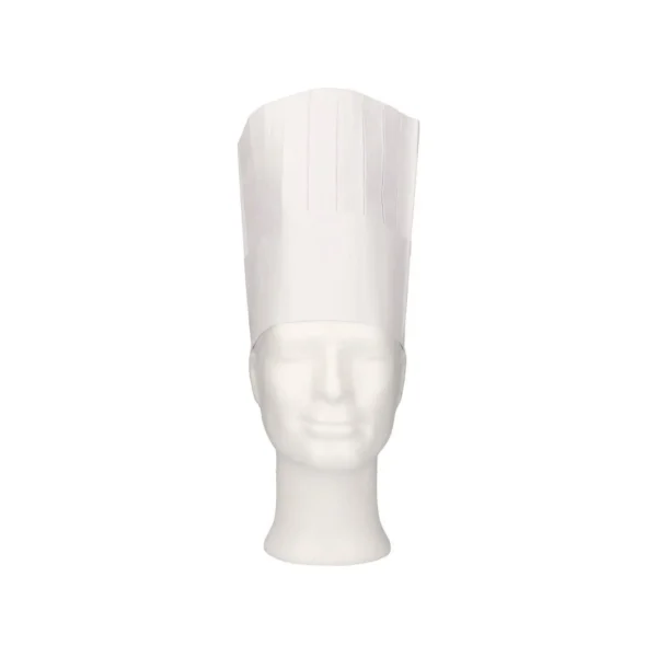 Kokkelue papir H:20cm hvit (50)