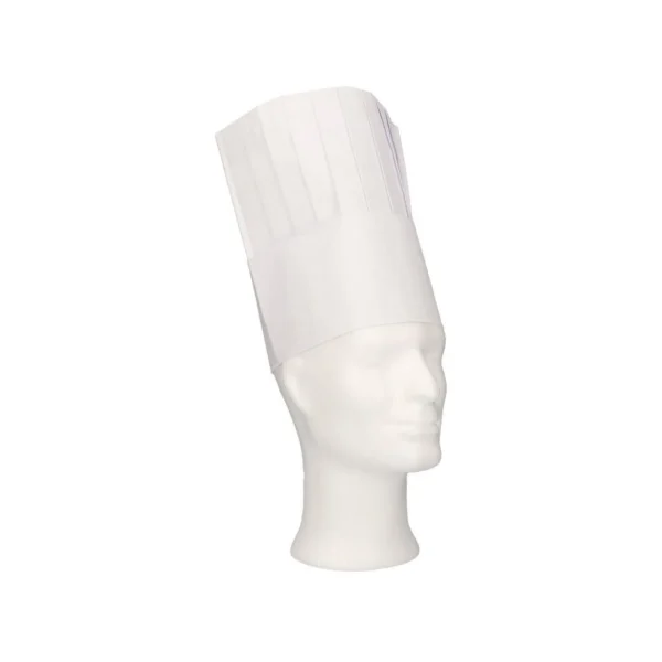 Kokkelue papir H:20cm hvit (50)