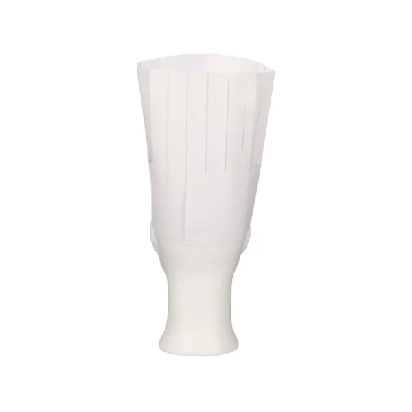 Kokkelue papir H:20cm hvit (50)