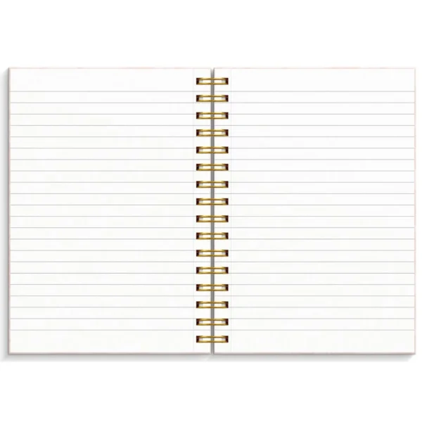 Spiralbok BURDE A5 Flower