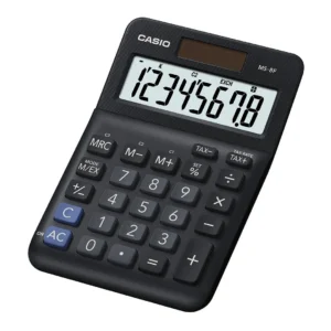 Bordregner CASIO MS-8F Mini Sort