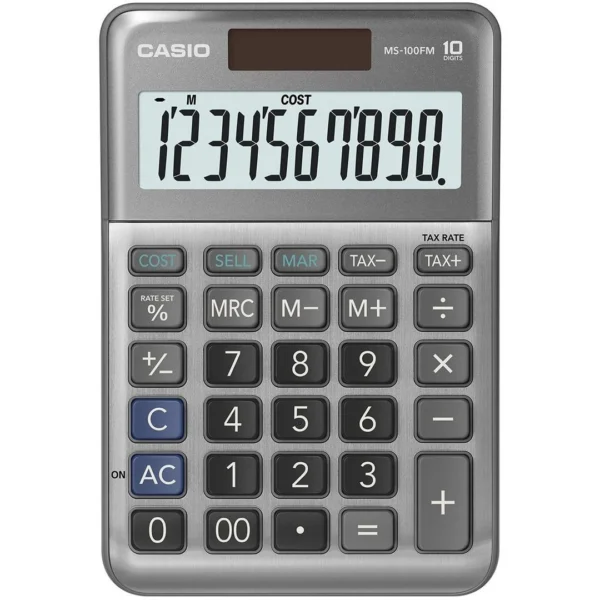 Bordregner CASIO MS-100FM Sølv