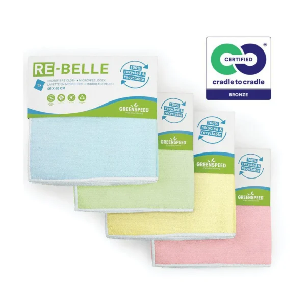 Klut GREENSPEED ReBelle mikro 40x40 grøn
