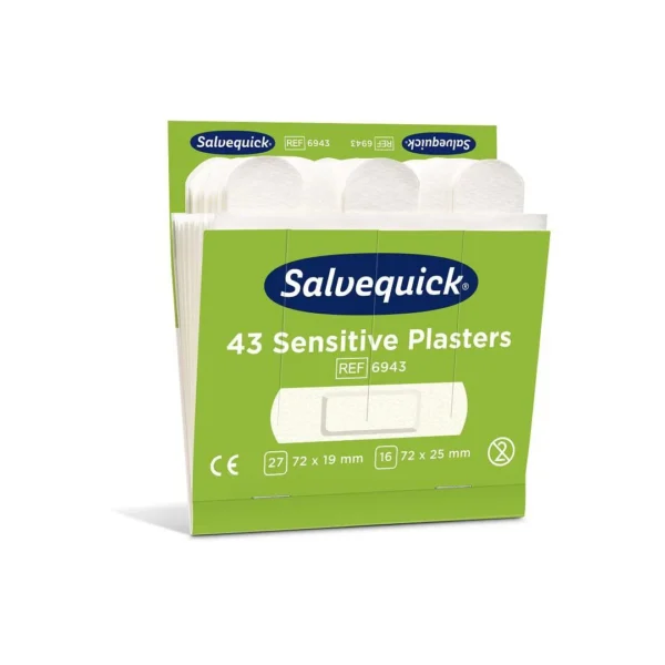 Plaster SALVEQUICK Sensitive refill (43)