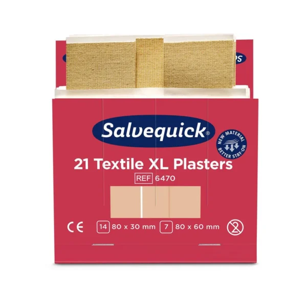 Plaster SALVEQUICK tekstil XL refill(21)