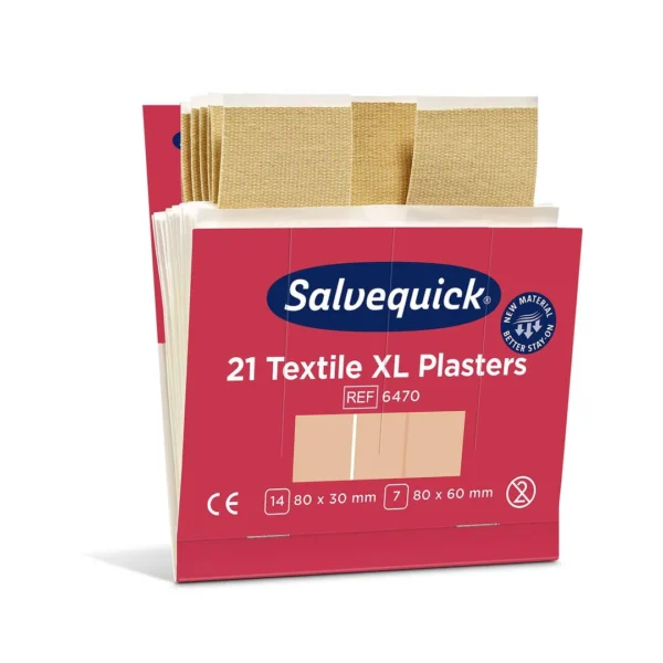 Plaster SALVEQUICK tekstil XL refill(21)