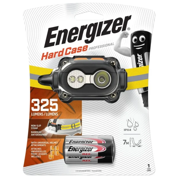 Hodelykt ENERGIZER Hjelm 3AAA 325LU