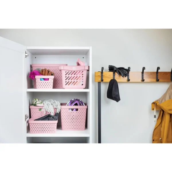 Oppbevaringskurv Star 19L gammelrosa