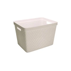Oppbevaringskurv Star 19L beige