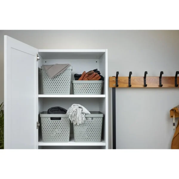 Oppbevaringskurv Star 13L khaki grønn