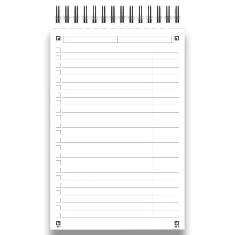 Notatbok OXFORD to-do-list 12,5x20 ass - Bilde 2