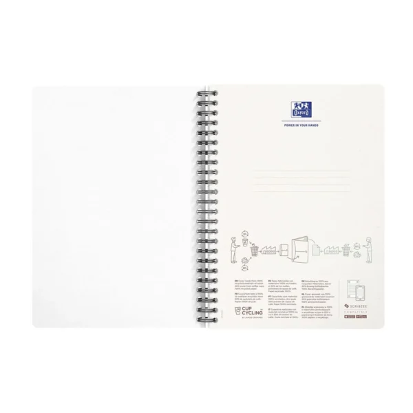 Notatbok OXFORD My Rec'Up A5 linjer ass