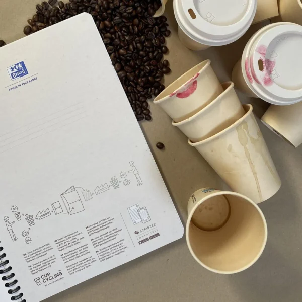 Notatbok OXFORD My Rec'Up A5 linjer ass